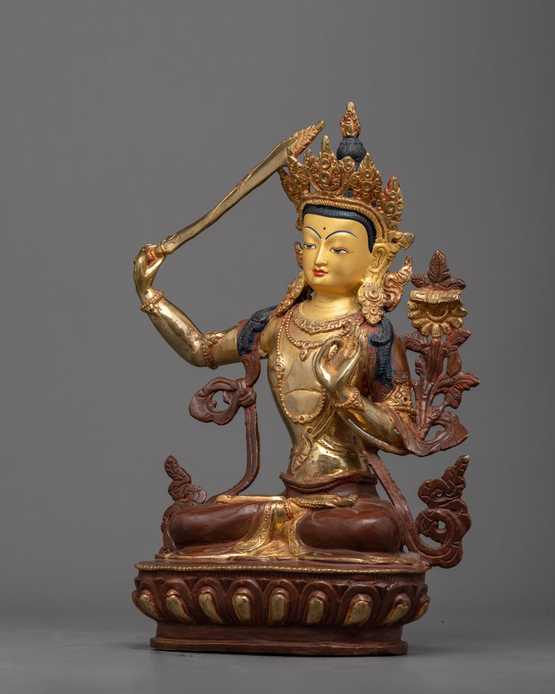 Manjushri Himalayan Art | Explore Wisdom with Our Manjushri Statue