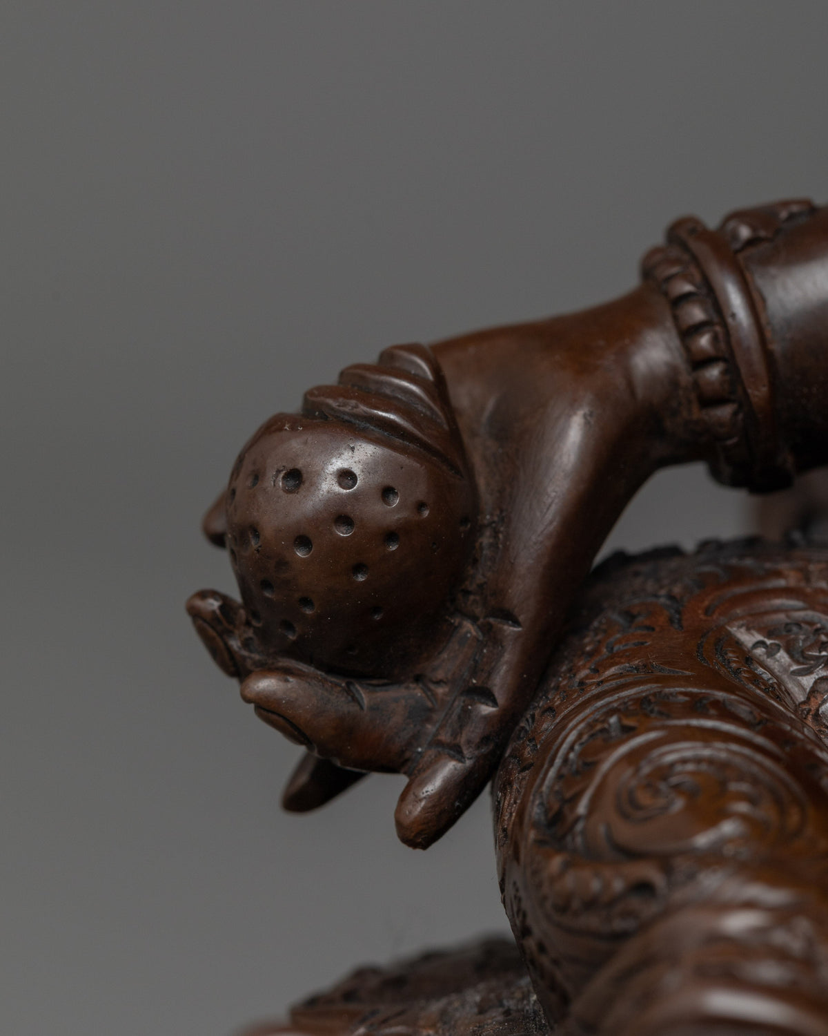 Jewels Buddha Sculpture Dzambhala | Wealth and Prosperity Embodied