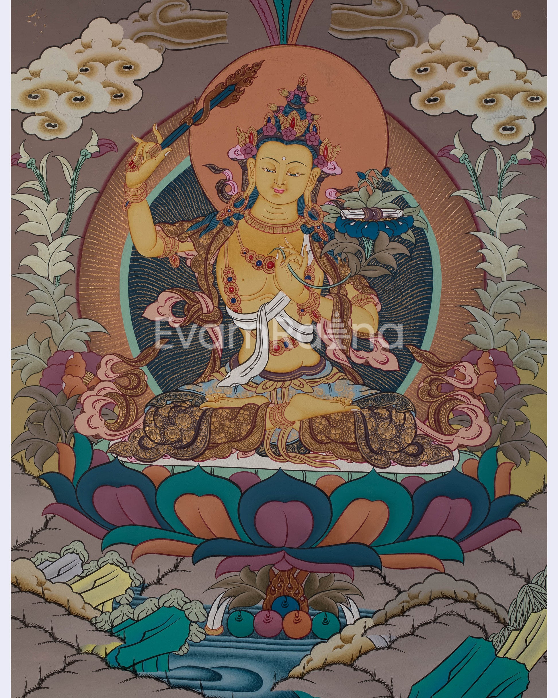 Manjushri Thangka