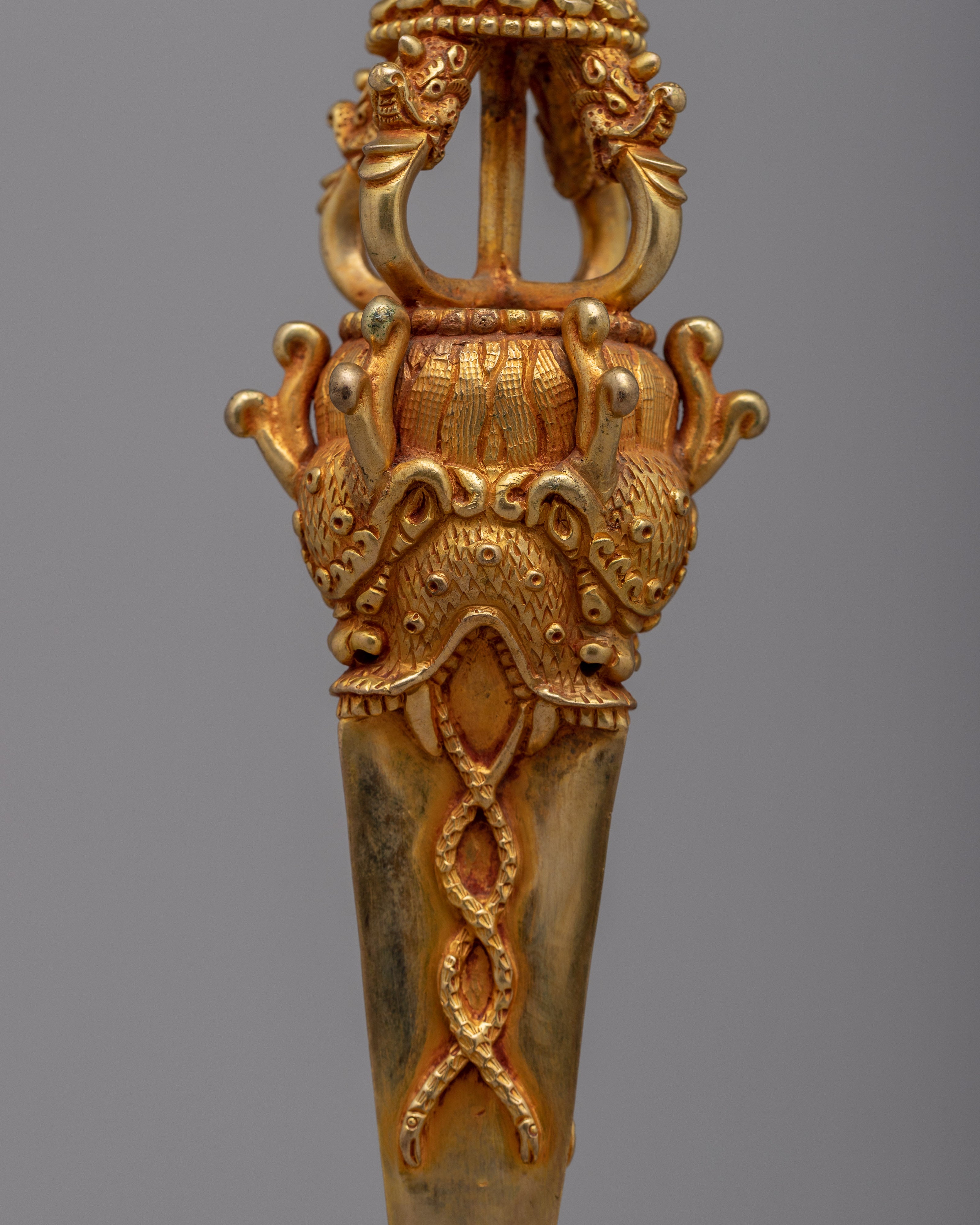 Tibetan Hayagriva Phurba Dagger | Powerful Devotional Object for Meditation