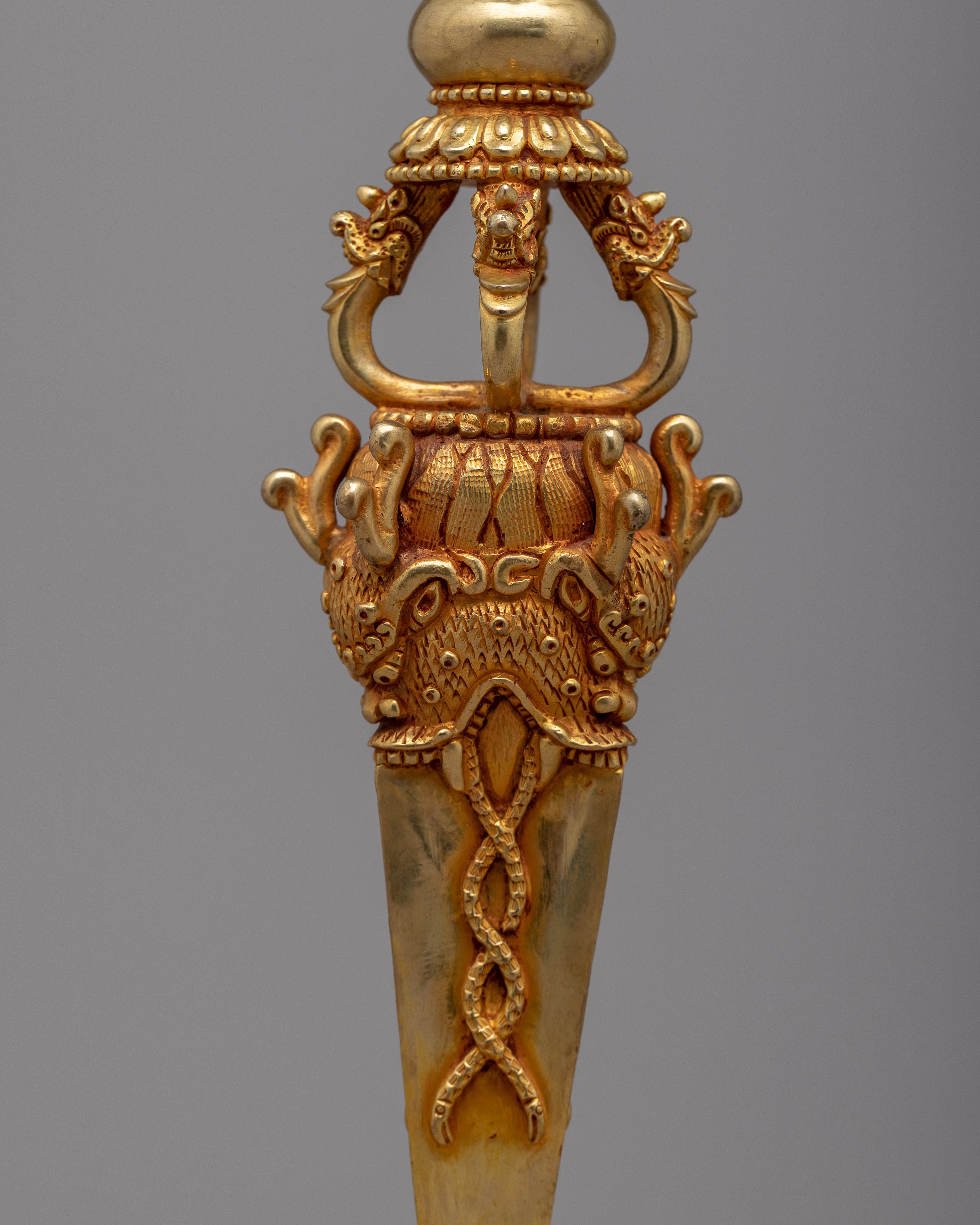 Tibetan Hayagriva Phurba Dagger | Powerful Devotional Object for Meditation