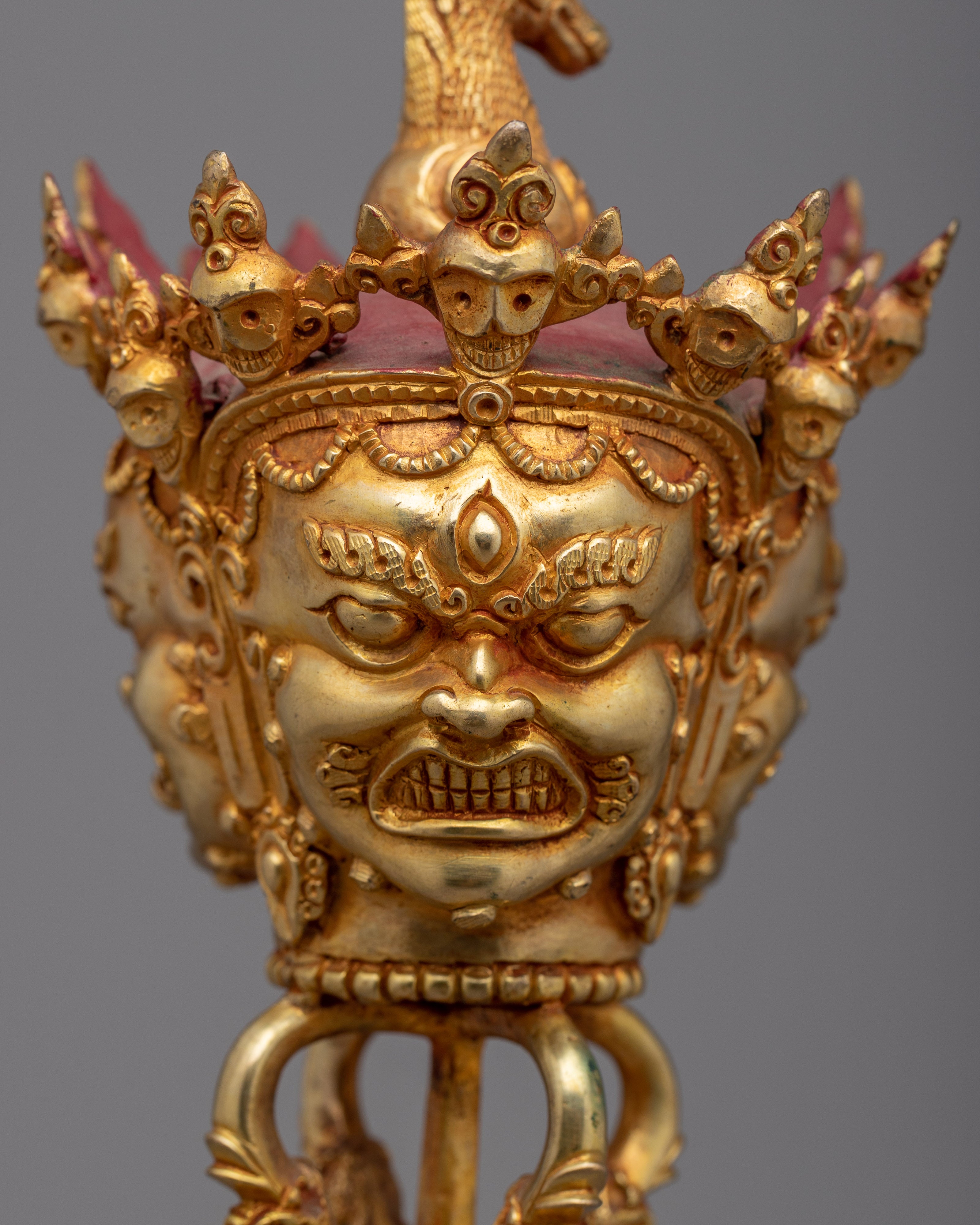 Tibetan Hayagriva Phurba Dagger | Powerful Devotional Object for Meditation