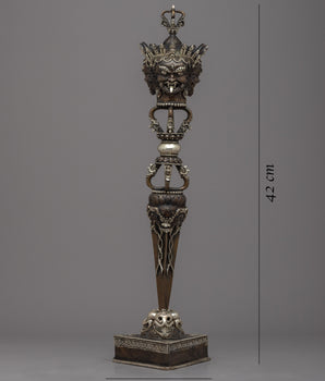 Handcrafted Phurba Tibetan Dagger | Spiritual Weapon for Dispelling Negativity