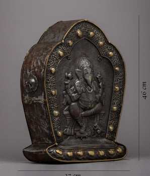 Large Ganesh Ghau Box | Embrace Divine Grace