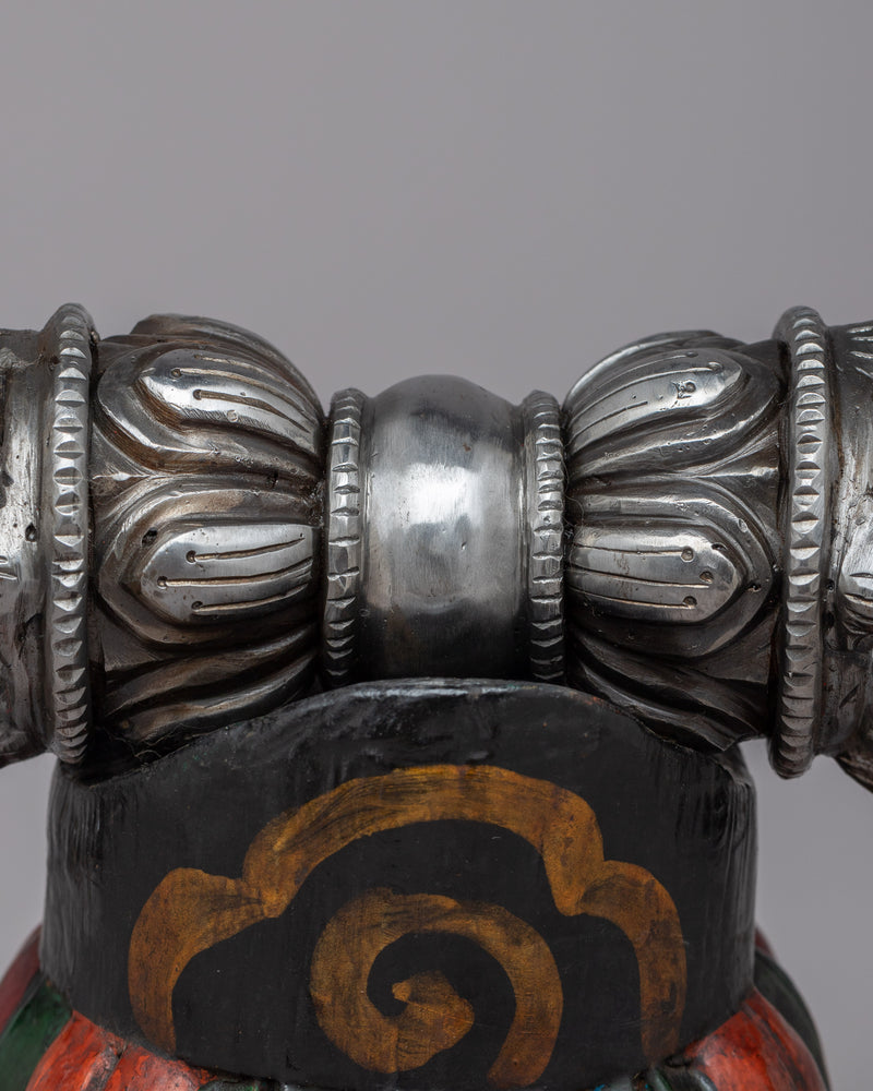 Handcrafted Iron Vajra Dorje | Sacred Tool for Spiritual Practice