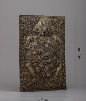 8 Auspicious Symbol Thanka Calander | Spiritual and Decorative Wall Art