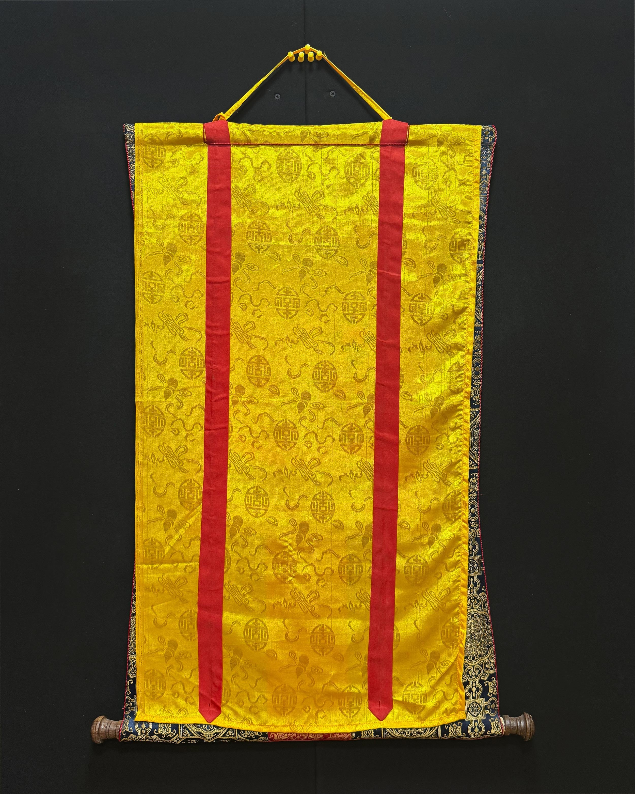 Sita Tara Thangka With Brocade | The Embodiment of Compassion and Longevity