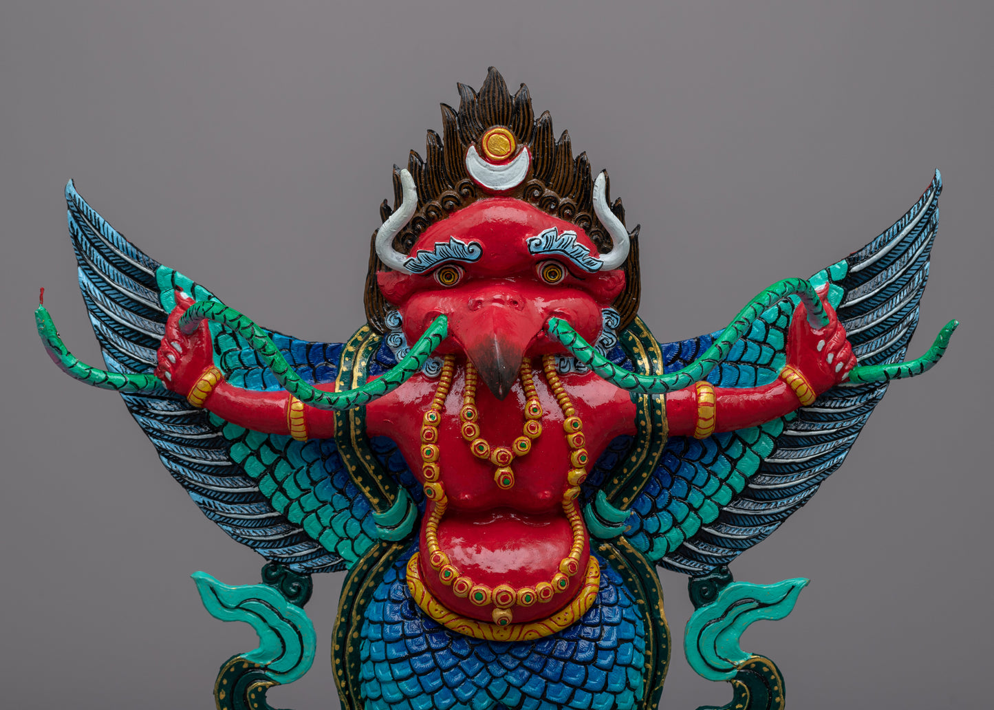 Handcrafted Garuda Bird Statue | Bird Figurine for Home Decor | Hindu Deity Sculpture