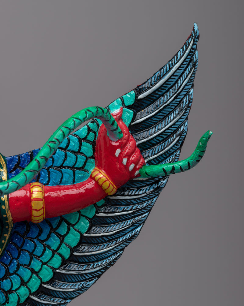 Handcrafted Garuda Bird Statue | Bird Figurine for Home Decor | Hindu Deity Sculpture