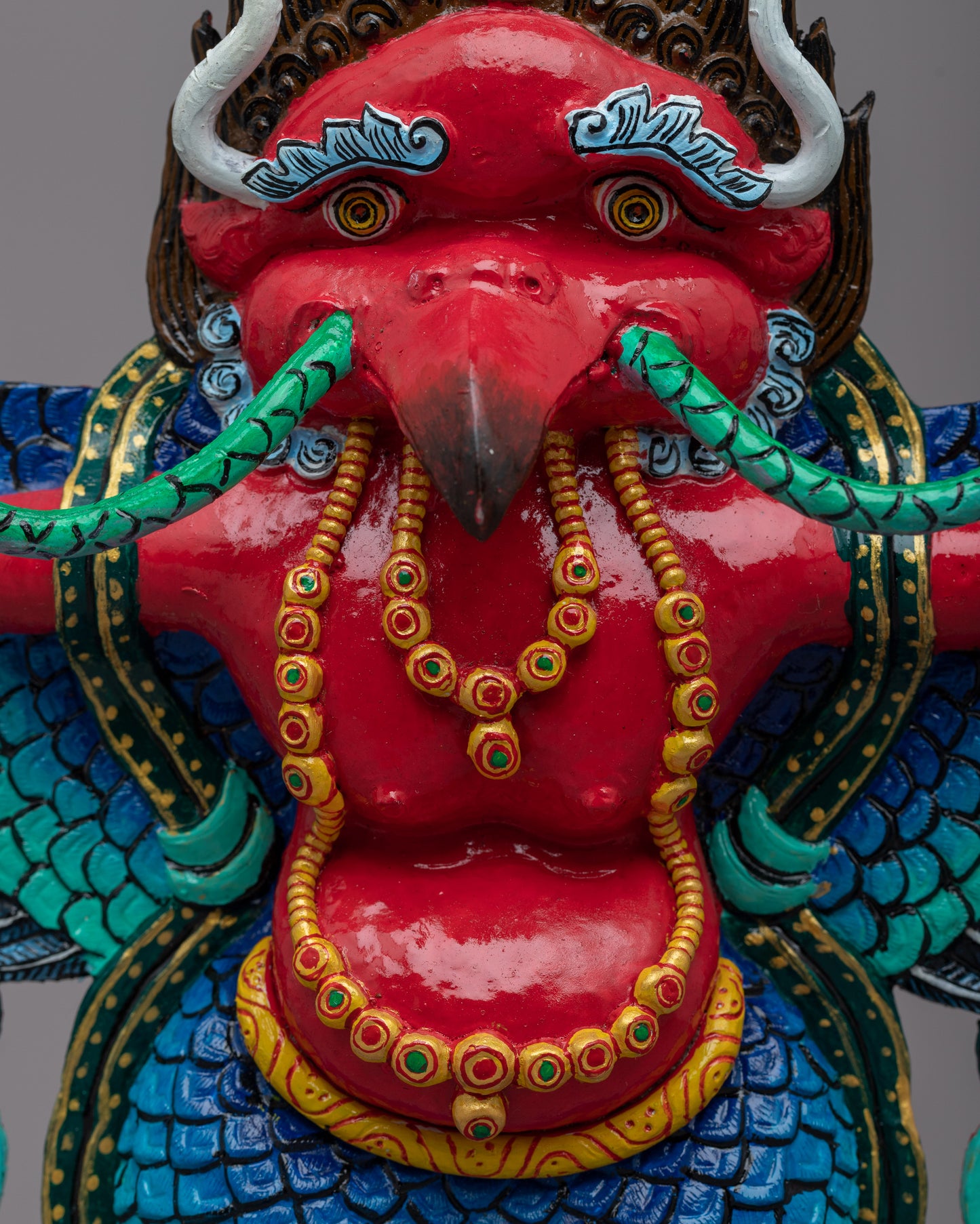 Handcrafted Garuda Bird Statue | Bird Figurine for Home Decor | Hindu Deity Sculpture