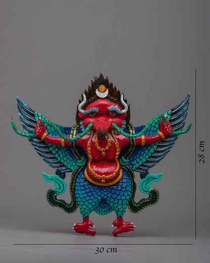 Handcrafted Garuda Bird Statue | Bird Figurine for Home Decor | Hindu Deity Sculpture