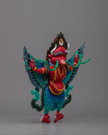 Handcrafted Garuda Bird Statue | Bird Figurine for Home Decor | Hindu Deity Sculpture