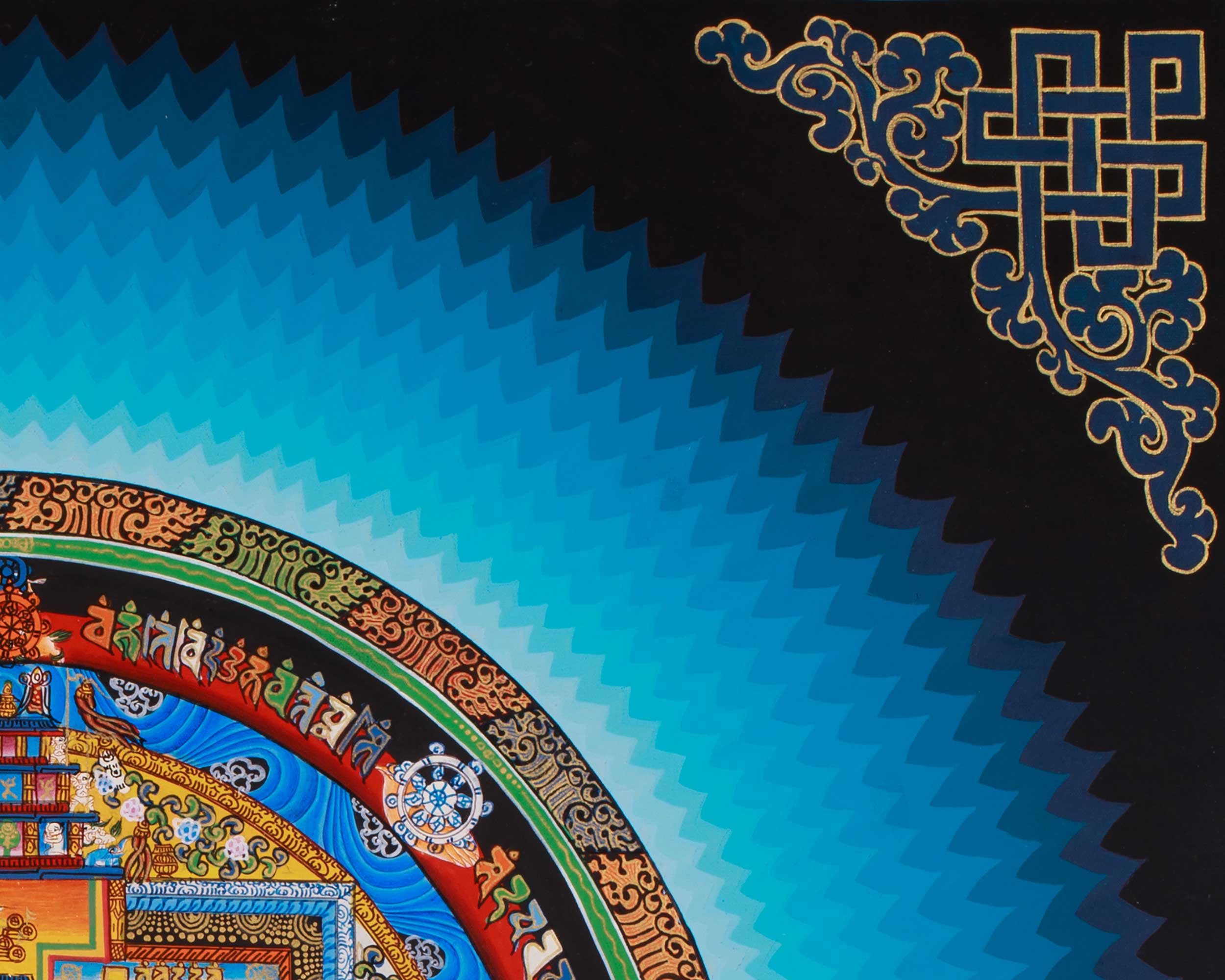 Kalachakra Mandala Buddhist Art | Spiritual Awakening