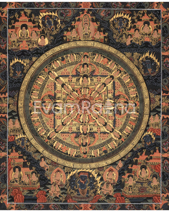 Buddha Shakyamuni Mandala Thangka