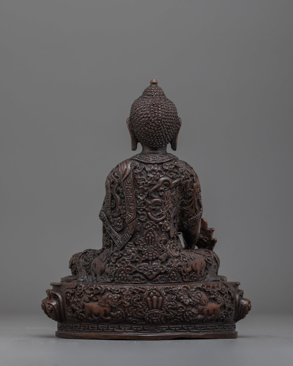 Medicine Buddha for Healing Statue for Shrine | Bhaisajyaguru Sculpture