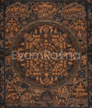 Deity Mandala Thangka