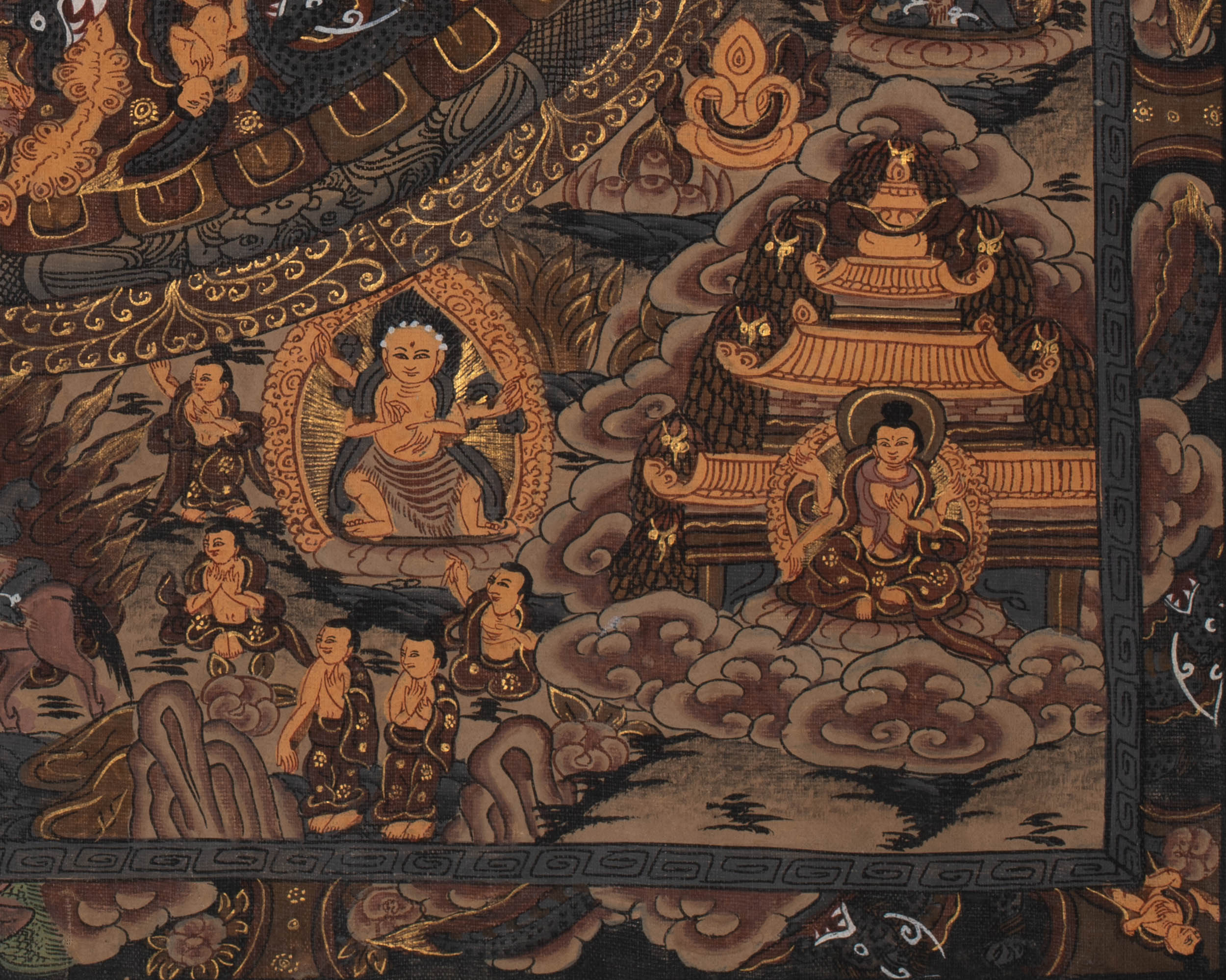 Deity Mandala Thangka |  Mandala for Meditation & Visualization