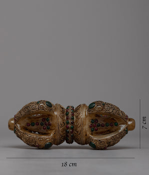 Crystal Stone Vajra | Uniting Symbolism and Spiritual Significance in Form