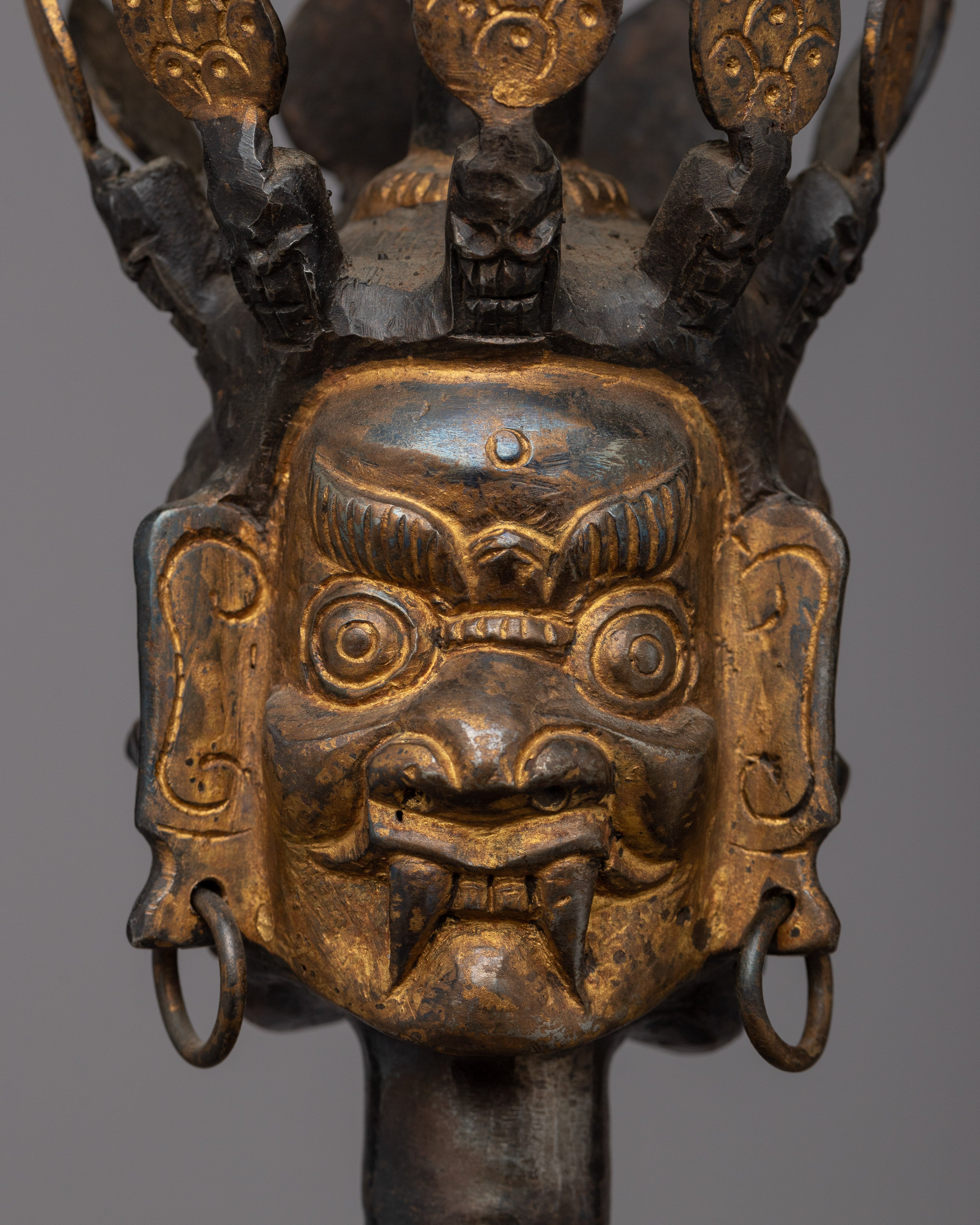 Handcrafted Phurba with Three Faces | Embrace the Triple Energy