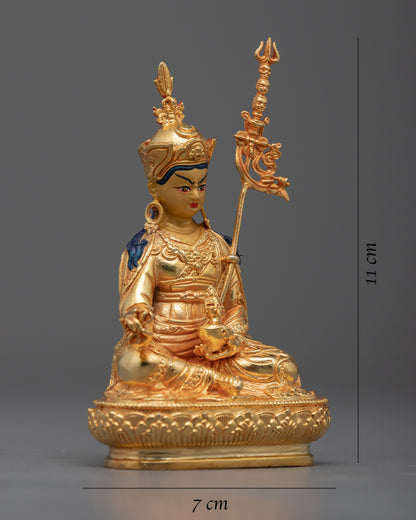 Guru Rinpoche Statue | Meditation Altar Statue From Nepal