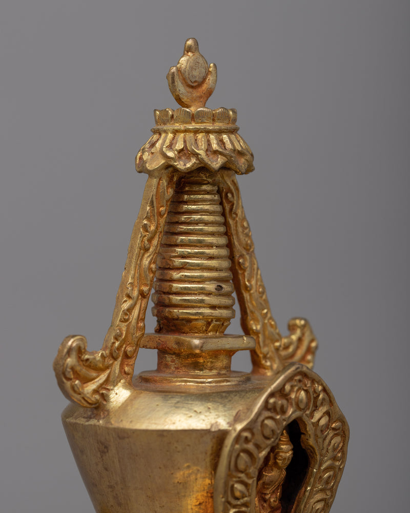 Sacred Stupa Statue | Elevate Your Meditation and Devotion