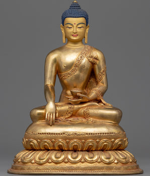 buddha shakyamuni seated in meditation