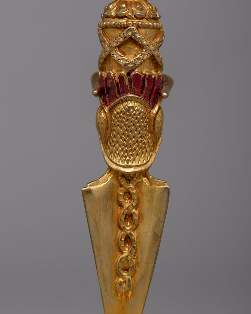 Authentic Garuda Phurba | Sacred Tibetan Dagger for Protection & Spiritual Practices