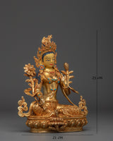 protection-deity-green-tara-statue