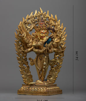Powerful Dorje Phurba Vajrakilaya Statue | A Symbol of Spiritual Transformation and Protection