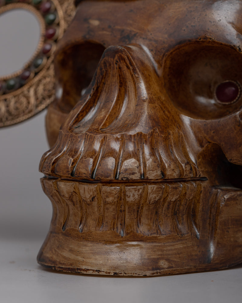 Tibetan Skull Decor | Channeling the Essence of Mortality