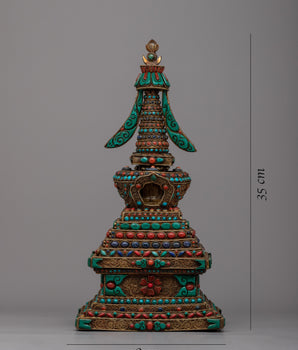 Stupa Statue | Capturing the Essence of Spiritual Enlightenment