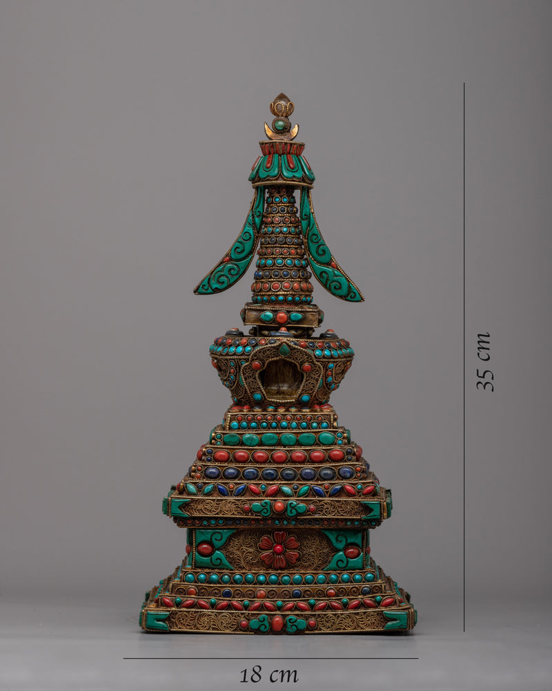 Stupa Statue | Capturing the Essence of Spiritual Enlightenment