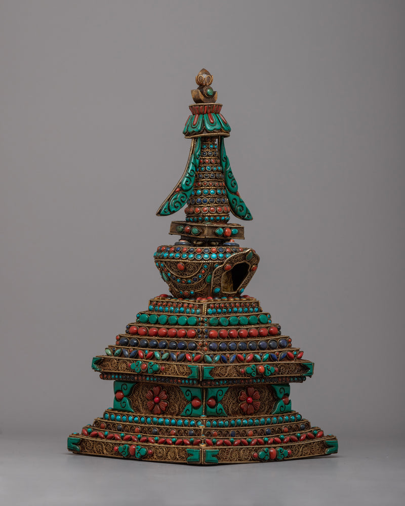 Stupa Statue | Capturing the Essence of Spiritual Enlightenment