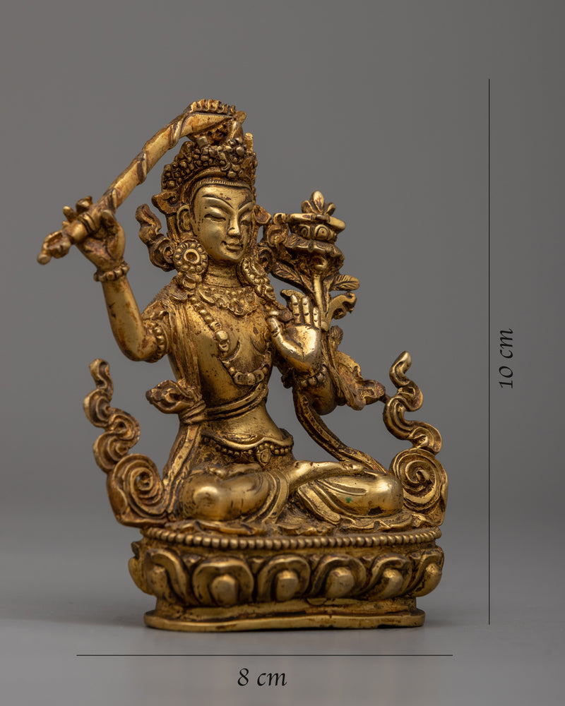 Manjushri Sadhana Statue | Embodying the Enlightened Mind of the Bodhisattva