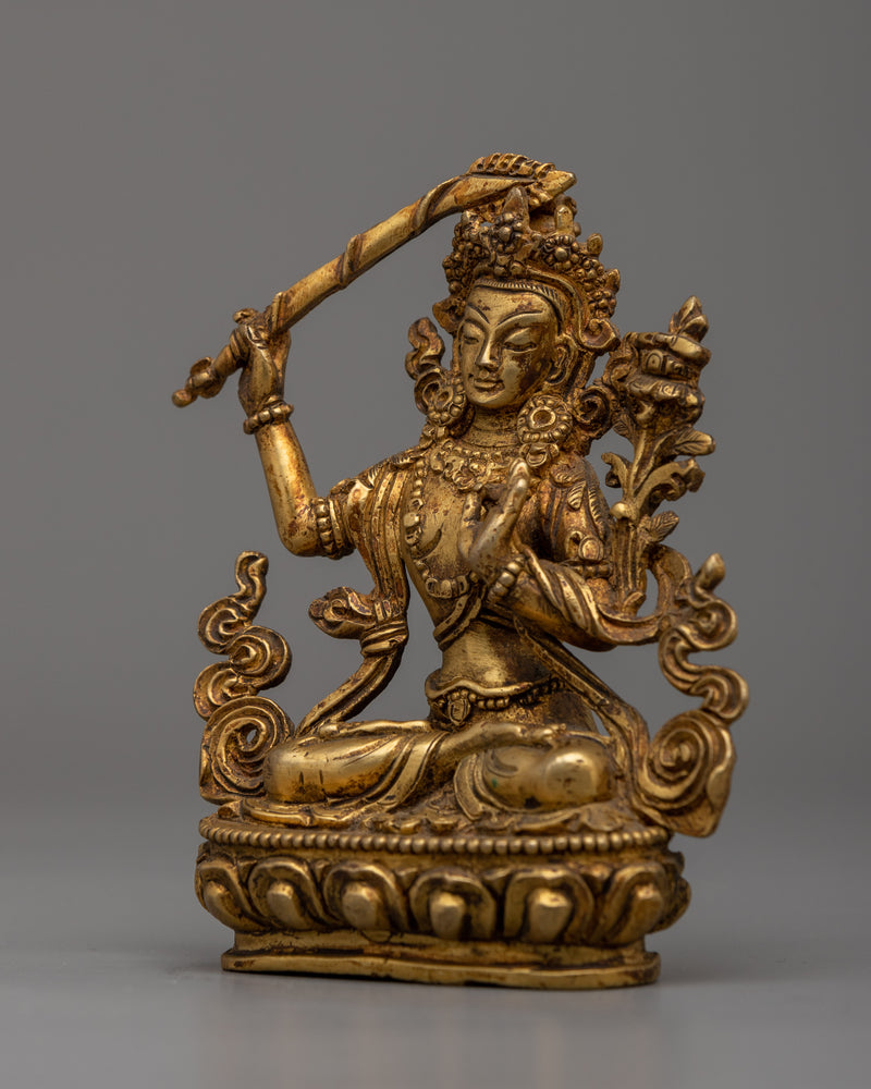 Manjushri Sadhana Statue | Embodying the Enlightened Mind of the Bodhisattva