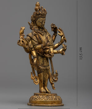 Vasudhara Goddess Statue | Traditional Tibetan Style Buddhist Statue
