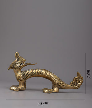 Dragon Brass Door Handles | Experience the Fusion of Myth and Metal in Your Home