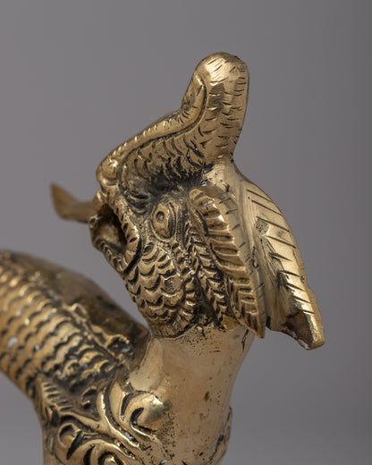 Dragon Brass Door Handles | Experience the Fusion of Myth and Metal in Your Home