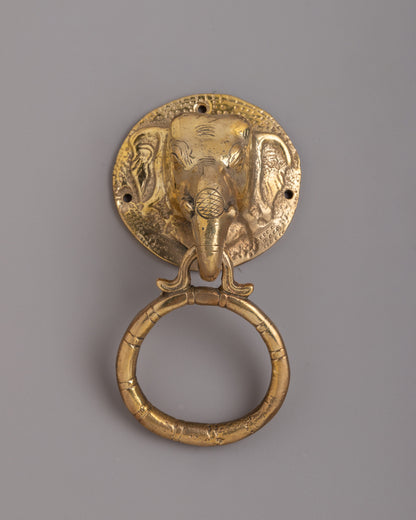 Elephant Door Knocker | Experience the Symbolic Grandeur with Every Knock