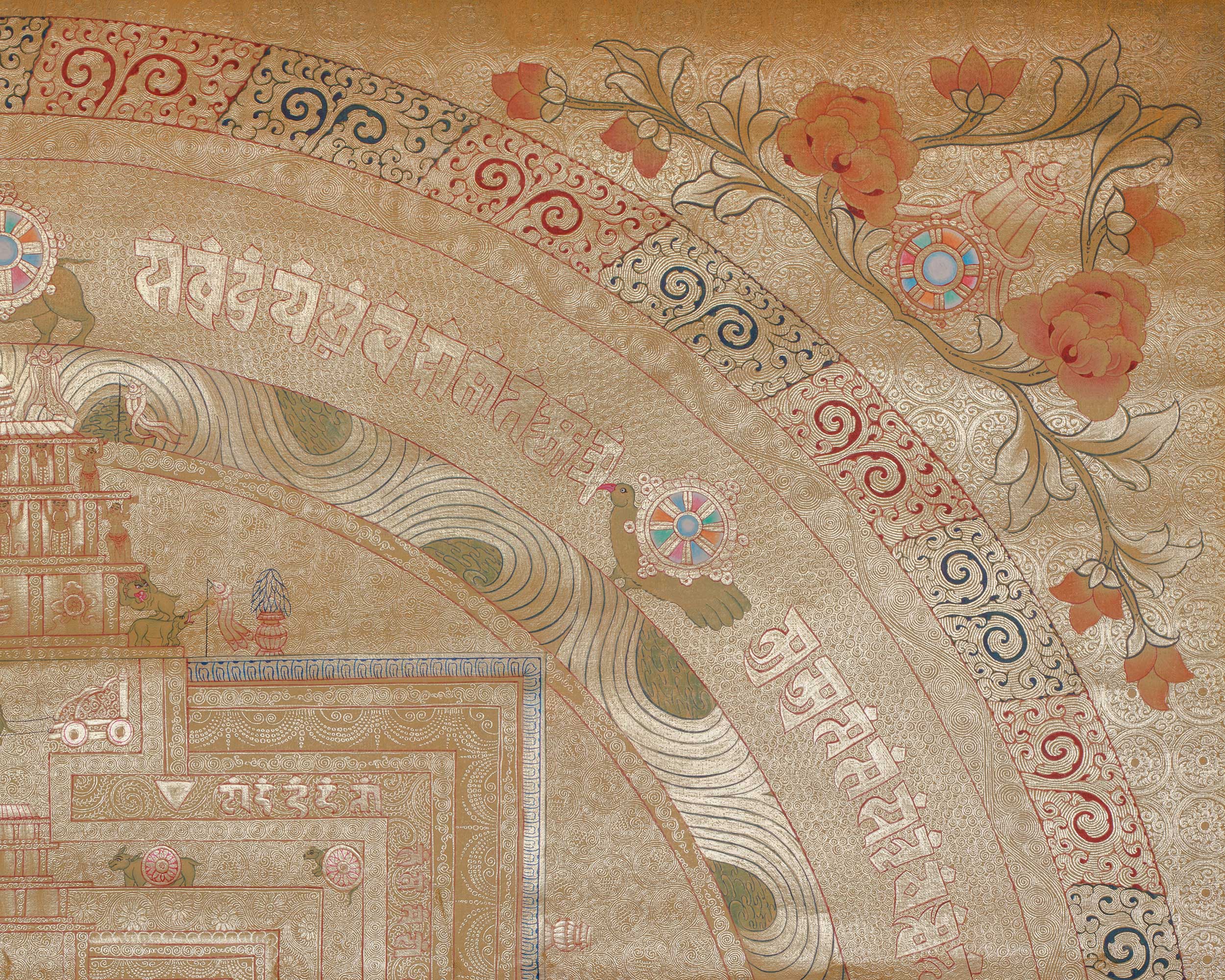 Kalachakra Mandala Himalayan Artwork | Representation of Spiritual Awakening