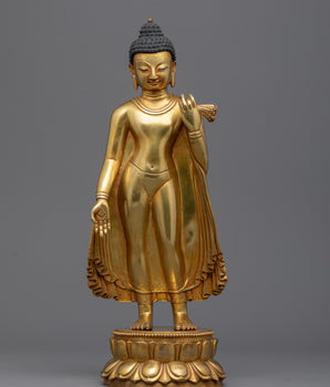Standing Shakyamuni Buddha Statue