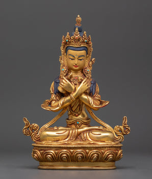 24k-gold-gilded-vajradhara 
