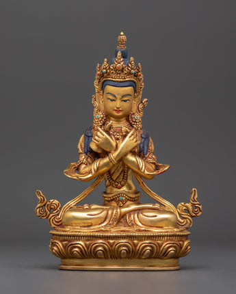 24k-gold-gilded-vajradhara 
