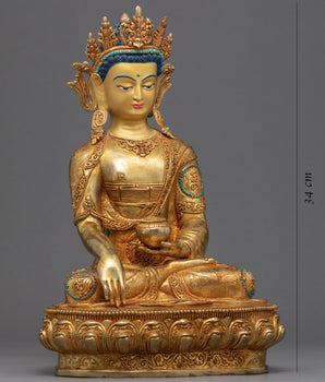 Shakyamuni Buddha Deity Sculpture | Himalayan Buddhist Art