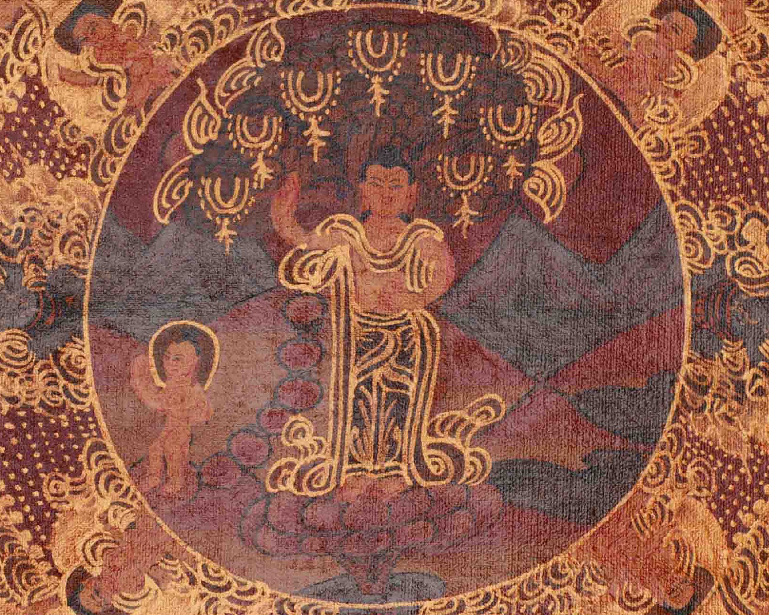 Handpainted Sacred Buddha Mandala | Spiritual Awakening Art