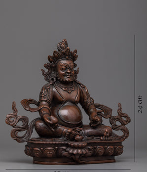 God of Riches and Wealth Statue | Embrace Prosperity with Our Dzambhala Sculpture