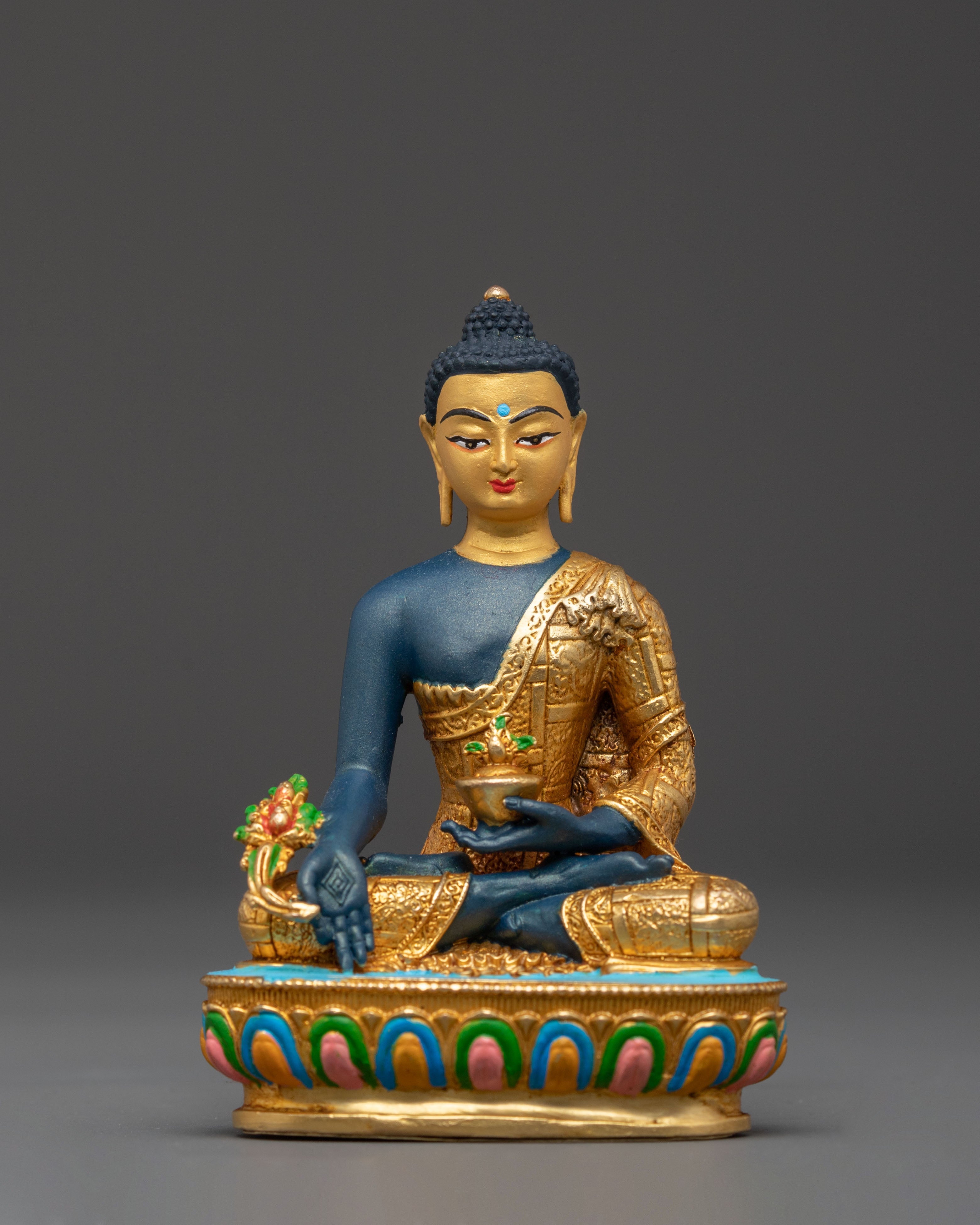 Spiritual Healing Medicine Buddha Sculpture