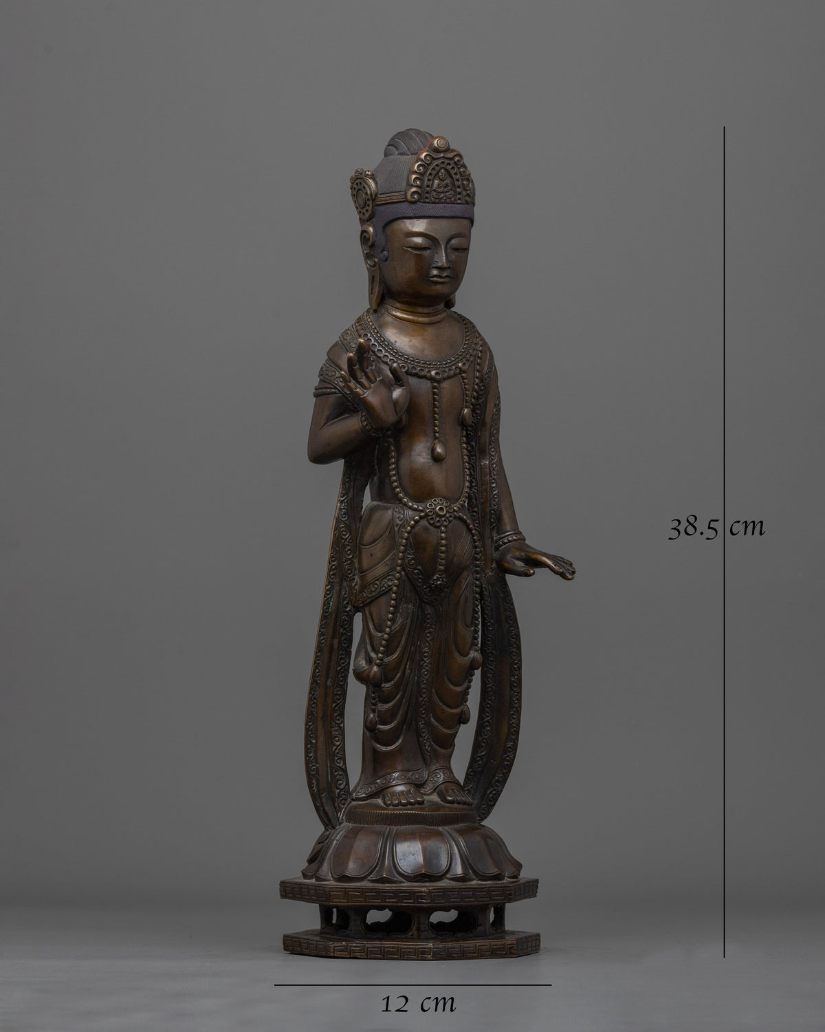 oxidized-bodhisattva-statue