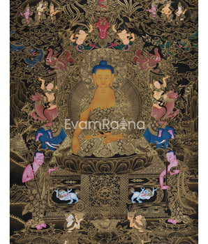 the-enlightened-teacher-buddha-shakyamuni-giclee-canvas-print