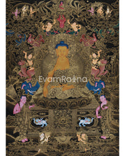 the-enlightened-teacher-buddha-shakyamuni-giclee-canvas-print